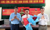 Đảng bộ Công ty CP Than Hà Tu kết nạp đảng viên mới nhân dịp kỷ niệm 80 năm Quốc khánh 2/9