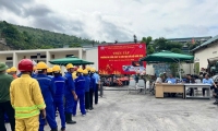 Công ty CP Than Hà Tu nâng cao năng lực ứng phó sự cố thông qua thực tập phương án PCCC&CNCH năm 2026.
