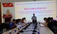 Ủy ban Kiểm tra Đảng ủy Than Quảng Ninh giám sát công tác quốc phòng, quân sự tại Than Hà Tu