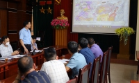 Hội nghị triển khai công tác phối hợp với Đảng ủy phường Hà Khánh trong công tác bảo vệ Tài nguyên ranh giới mỏ và Công tác GPMB năm 2022