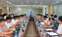 Phó Tổng giám đốc Tập đoàn Nguyễn Văn Tuân chủ trì hội nghị