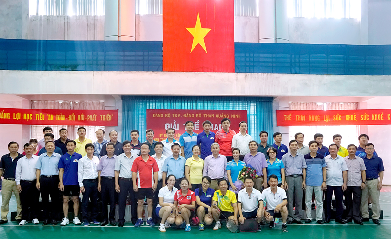 Giải thể thao Đảng bộ Than Quảng Ninh năm 2018 khu vực Cẩm Phả thành công tốt đẹp