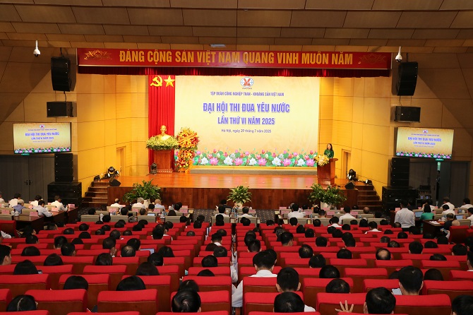 Quang cảnh Đại hội Thi đua yêu nước lần thứ VI, giai đoạn 2025-2030