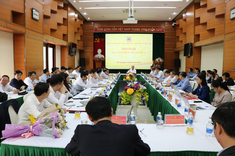 Hội nghị BCH Đảng ủy Tập đoàn TKV mở rộng kỳ họp lần thứ 17